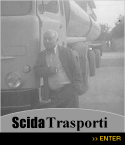 Fotografia storica del fondatore dell'azienda Domenico Scida. Clicca per entrare in ScidaTrasporti