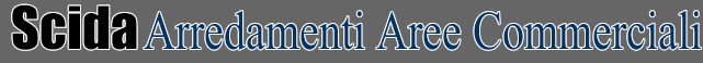 Testo-logo dell'azienda Scida Arredamenti Aree Commerciali